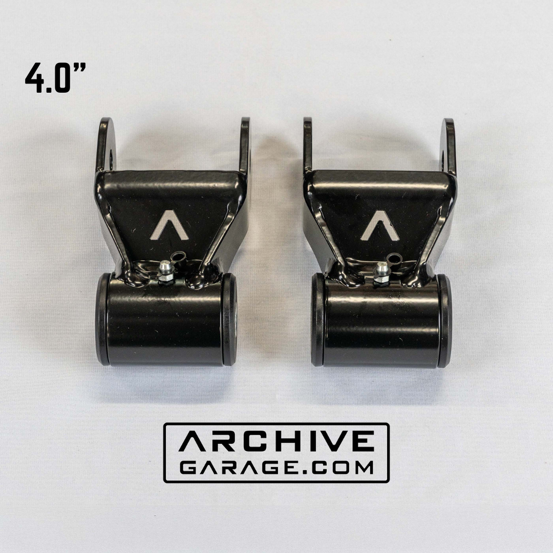 Archive Garage Shackles & Bushings Fits 2005-2023 Toyota Tacoma
