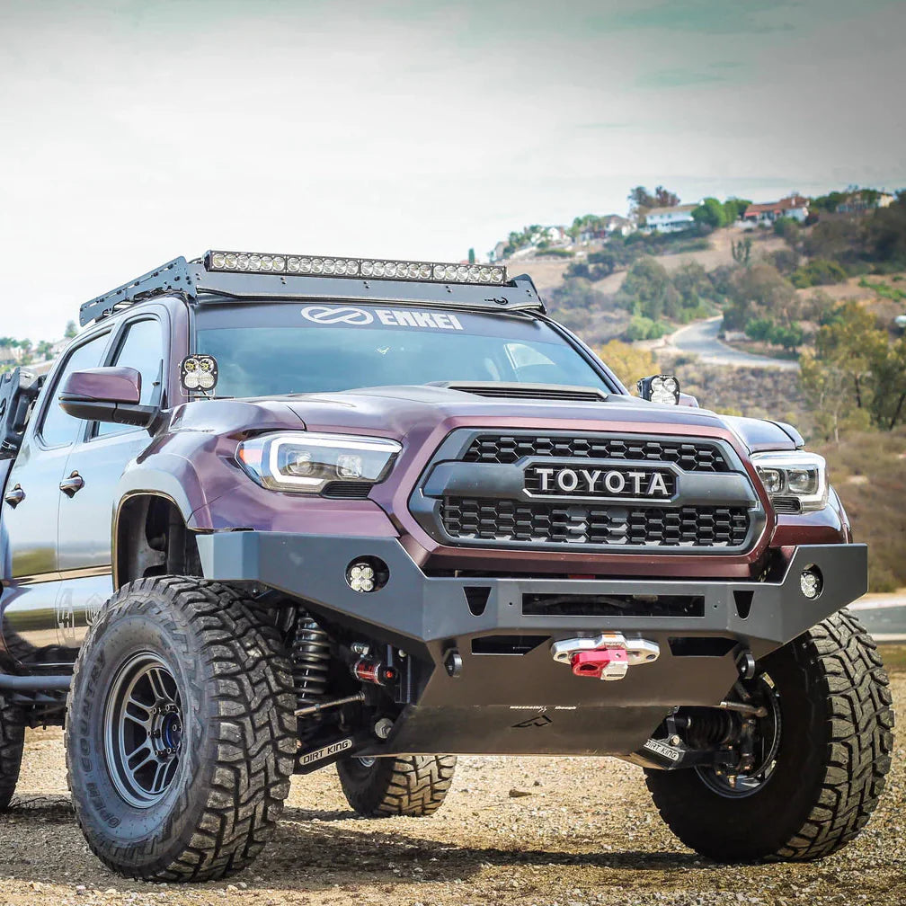3" Bulge Off Road Fiberglass Fenders/Ext Fits 2016+ Toyota Tacoma