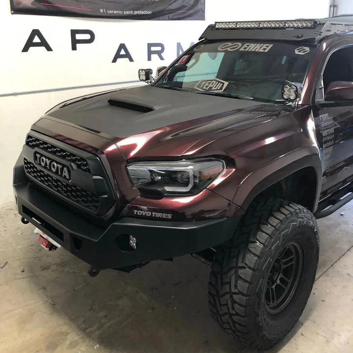 3" Bulge Off Road Fiberglass Fenders/Ext Fits 2016+ Toyota Tacoma