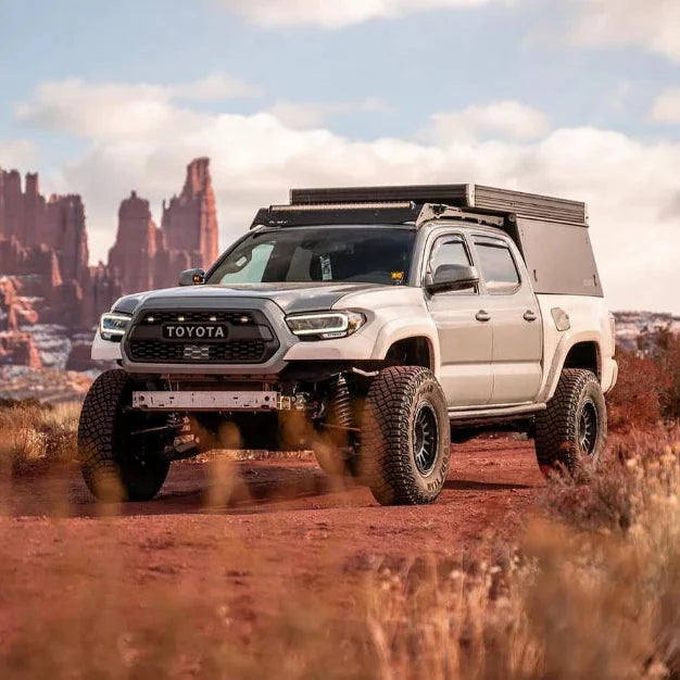 3" Bulge Off Road Fiberglass Fenders/Ext Fits 2016+ Toyota Tacoma