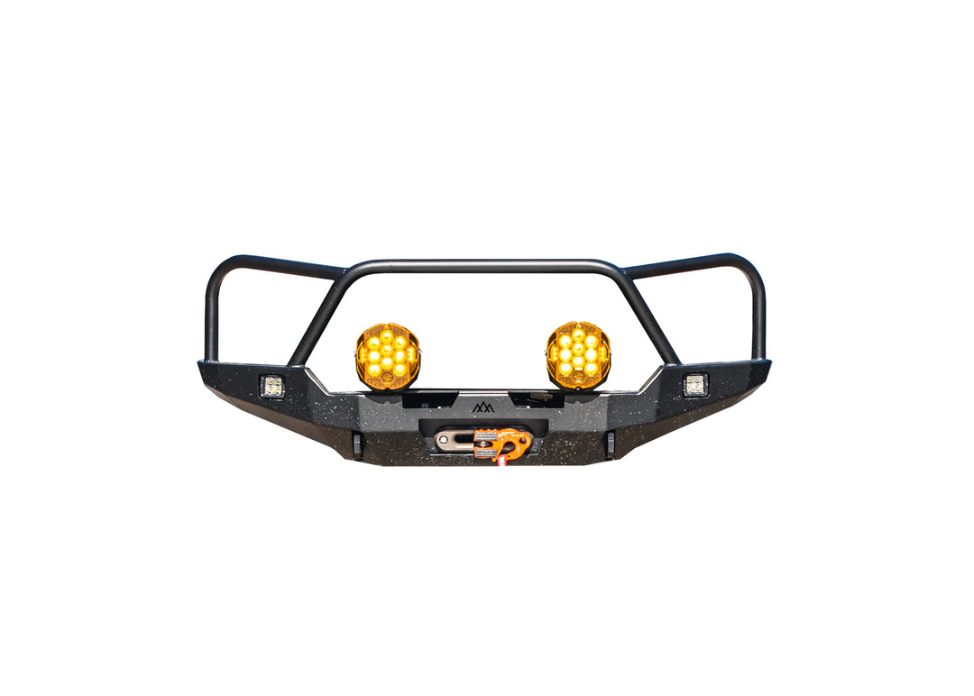 Hi-Lite Overland Front Bumper with Bull Bar Fits 2016-2023 Toyota Tacoma