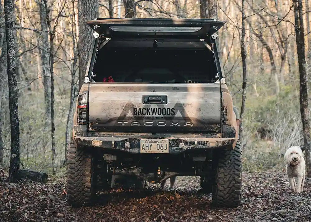 Hi-Lite Overland Rear Bumper fits 2016-2023 Toyota Tacoma