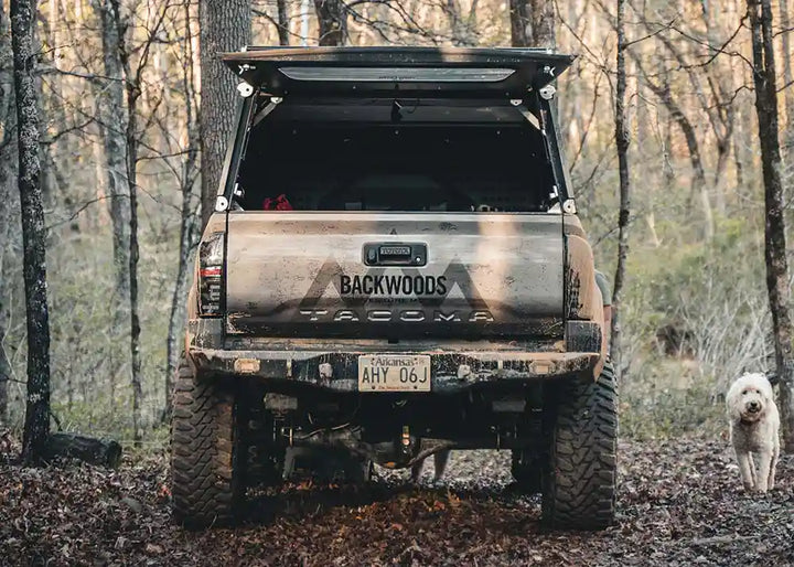 Hi-Lite Overland Rear Bumper fits 2016-2023 Toyota Tacoma