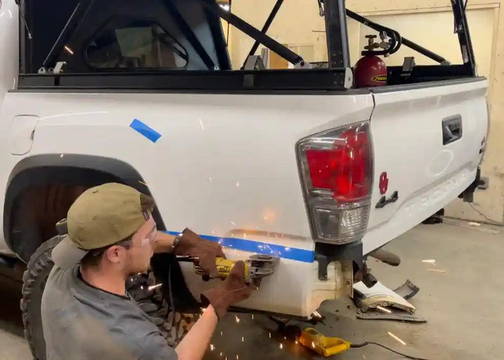 Hi-Lite Overland Rear Bumper fits 2016-2023 Toyota Tacoma