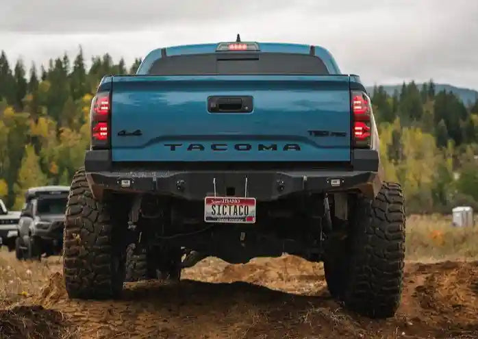 Hi-Lite Overland Rear Bumper fits 2016-2023 Toyota Tacoma