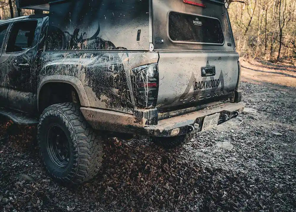 Hi-Lite Overland Rear Bumper fits 2016-2023 Toyota Tacoma