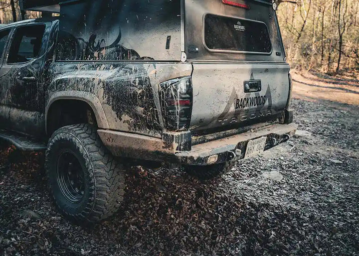 Hi-Lite Overland Rear Bumper fits 2016-2023 Toyota Tacoma