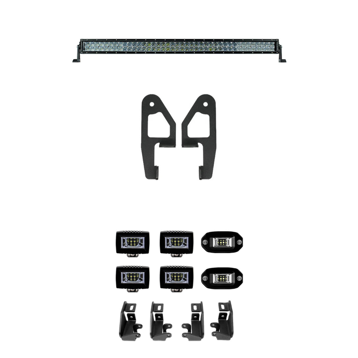 42|43" Dual Row Premium Roof Rack Lighting Kit | Spot & Combo Fits 2005-2023 Toyota Tacoma