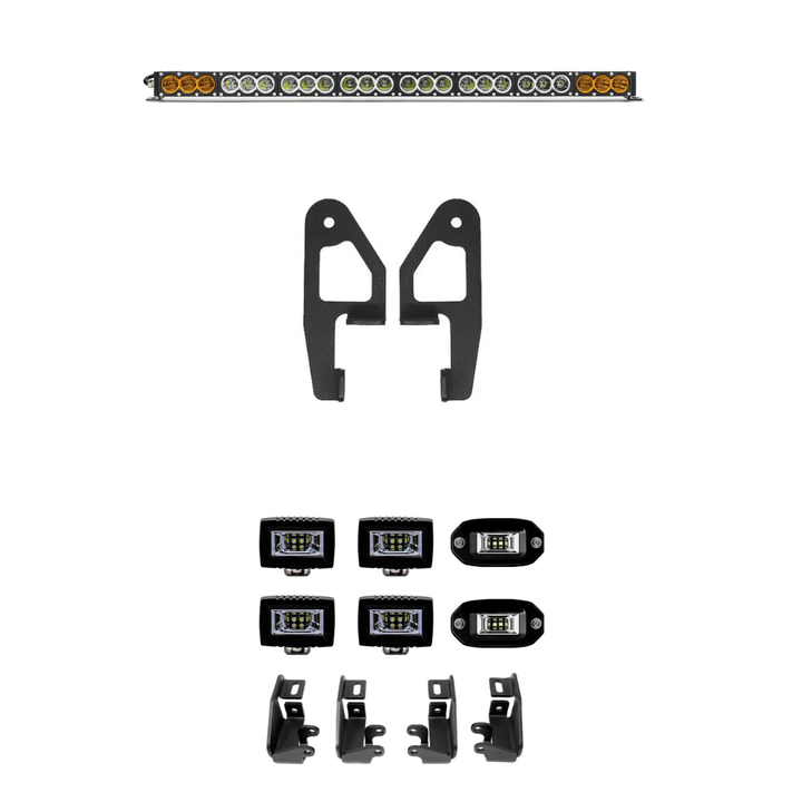 42|43" Dual Row Premium Roof Rack Lighting Kit | Spot & Combo Fits 2005-2023 Toyota Tacoma