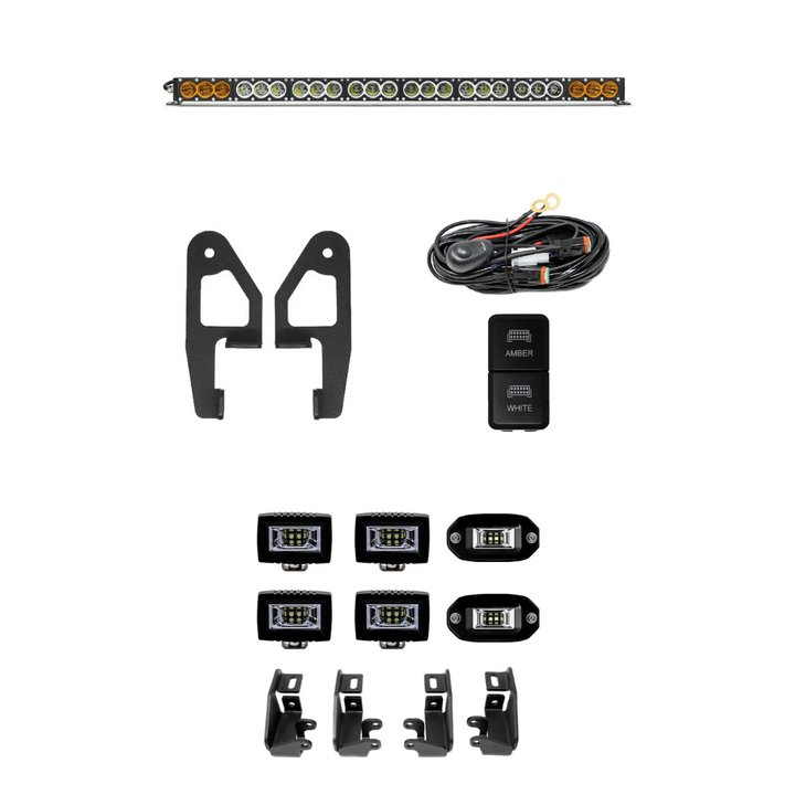 42|43" Dual Row Premium Roof Rack Lighting Kit | Spot & Combo Fits 2005-2023 Toyota Tacoma