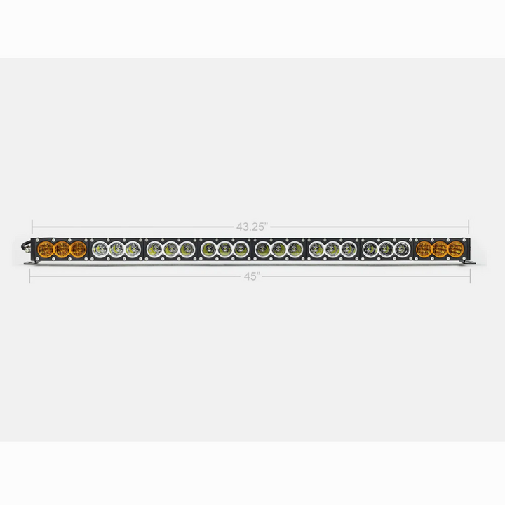 43" Amber/White Dual Function LED Light Bar