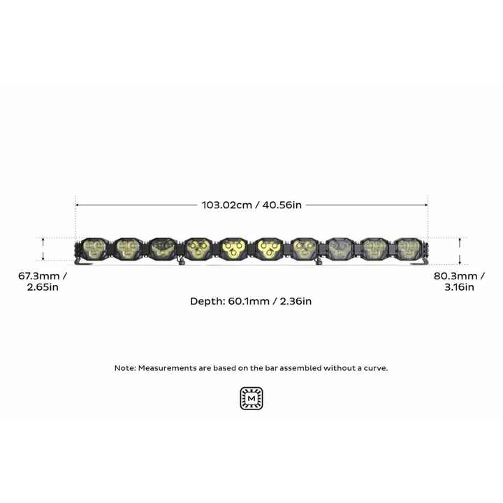 4Banger Bar: 10 Pod / 40.5"