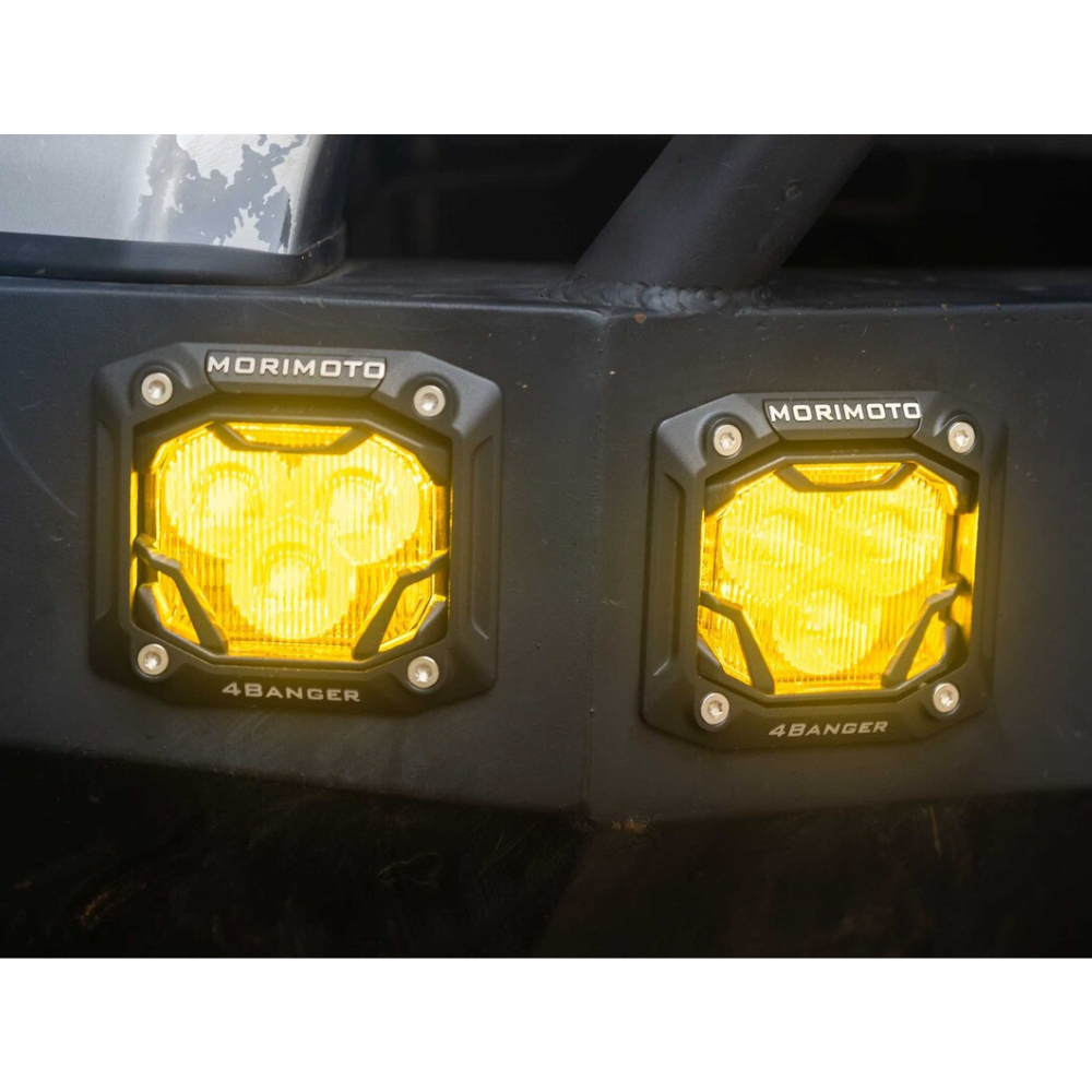 4Banger Pod Lights: Flush Mounting Kit