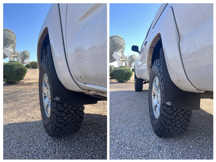 TriXpoly Mid Mud Flaps fits 2005-2015 Toyota Tacoma