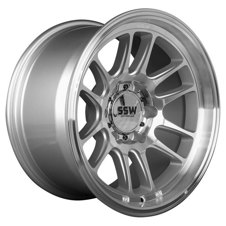 RAPTOR | MACHINED SILVER | 17X9.0 | -12