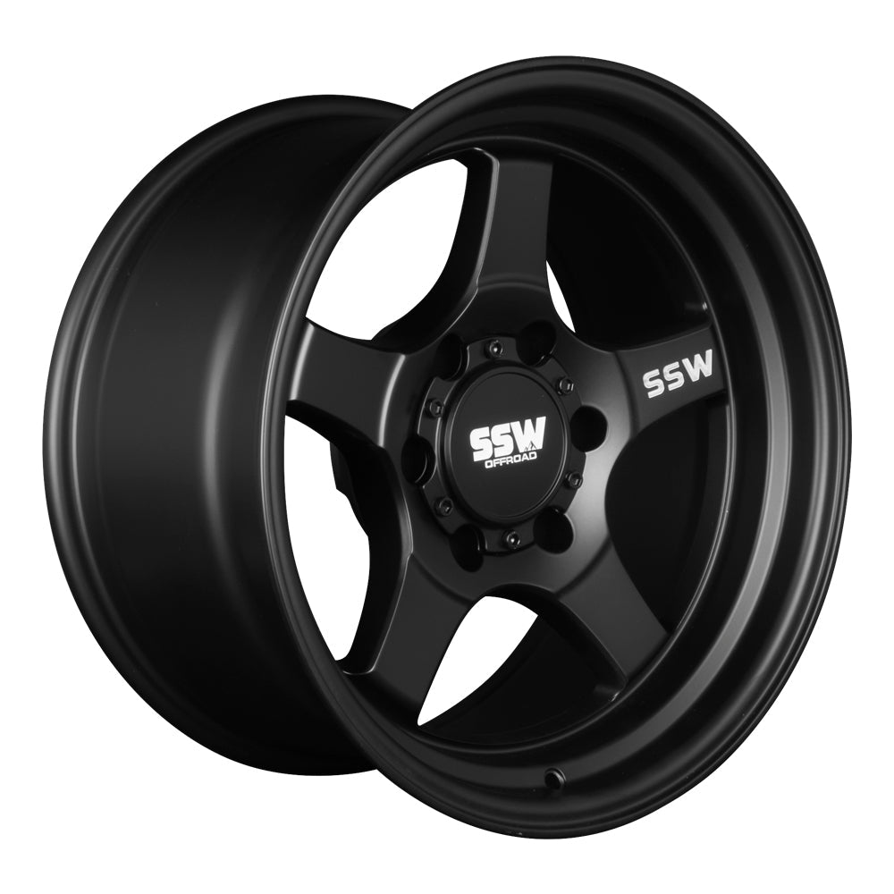 STRYKER | MATTE BLACK | 17x9.0 -25