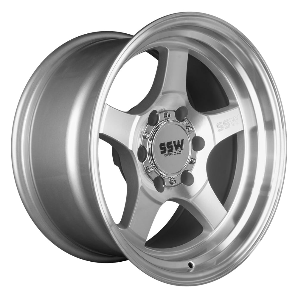 STRYKER | MACHINED SILVER | 17x9.0 -25