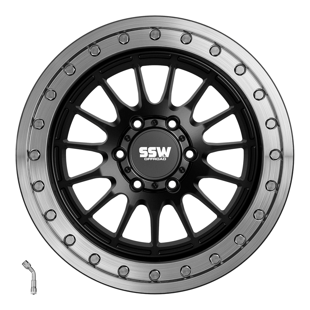 BEADLOCK DAKAR | MATTE BLACK | 17X9.0 | -25