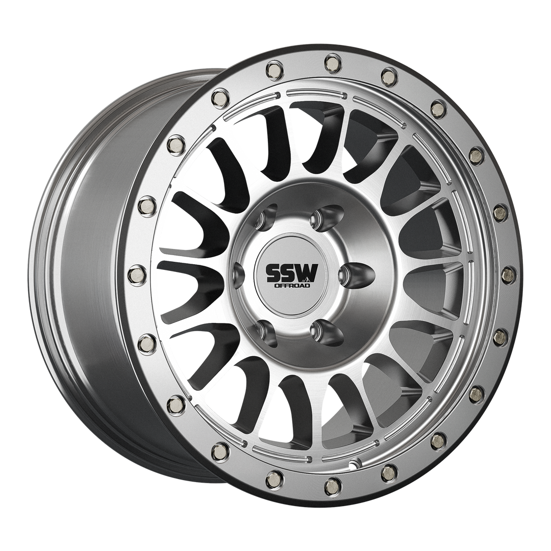 DAKAR EVO / MACHINED SILVER / 17X9.0 +0