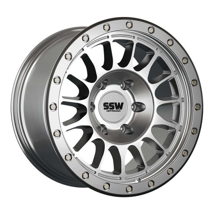 DAKAR EVO / MACHINED SILVER / 17X9.0 +0