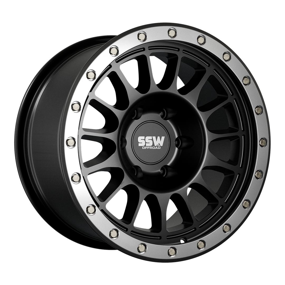 DAKAR EVO / MATTE BLACK / 17X9.0 +0