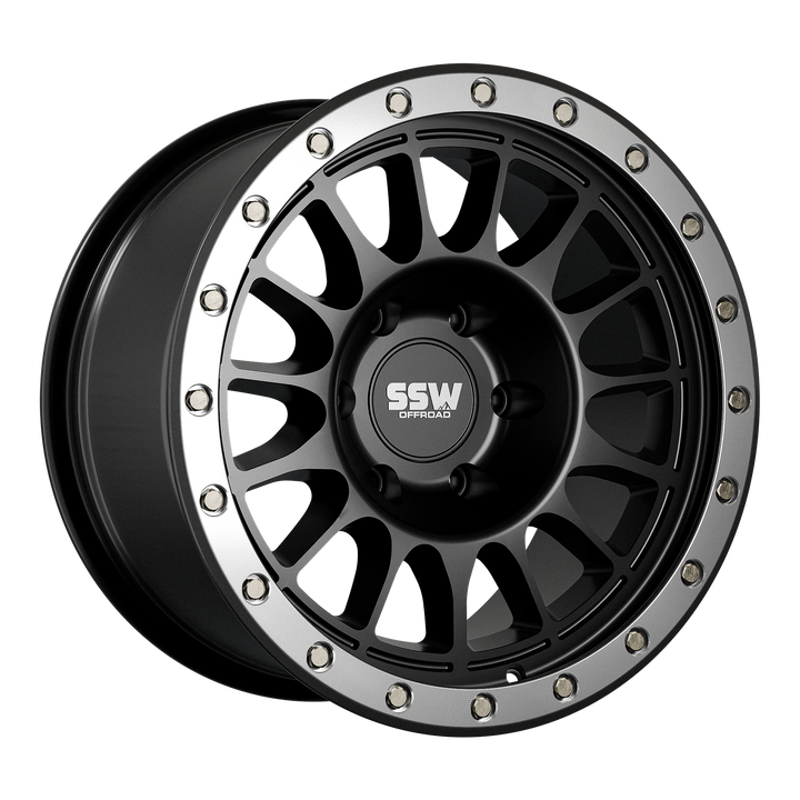 DAKAR EVO / MATTE BLACK / 17X9.0 +0