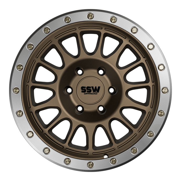 DAKAR EVO / MATTE BRONZE/ 17X9.0 +25