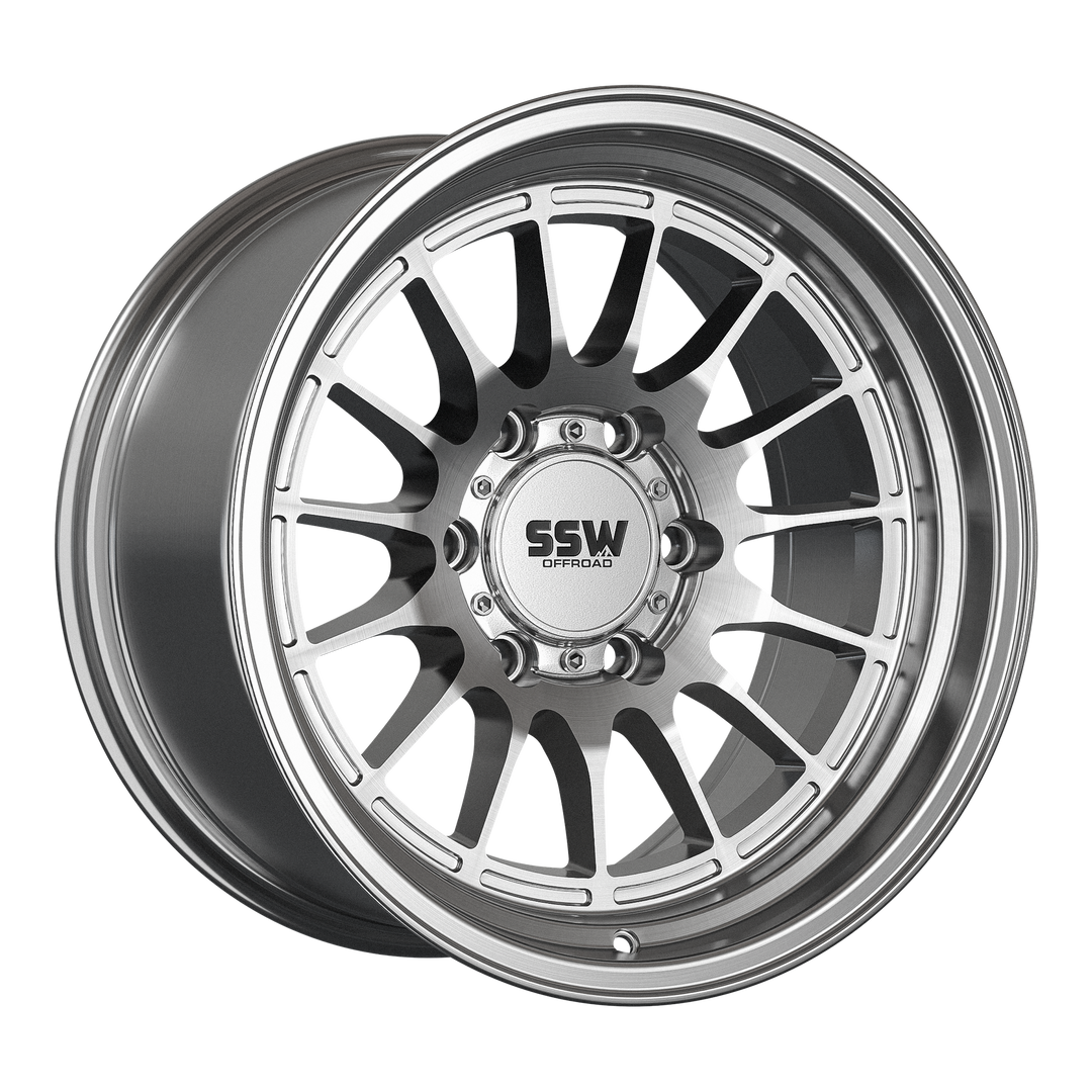 DAKAR / MACHINED SILVER / 17X9.0 +0