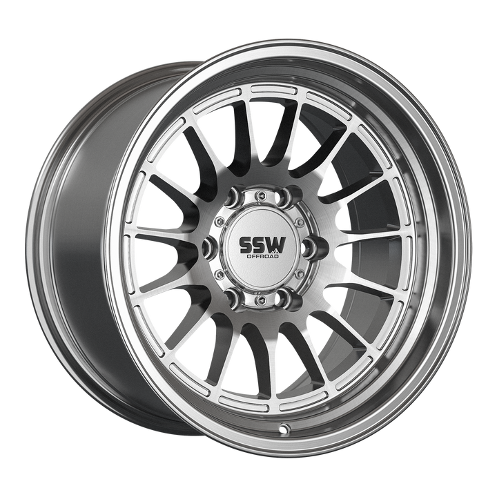 DAKAR / MACHINED SILVER / 17X9.0 +0