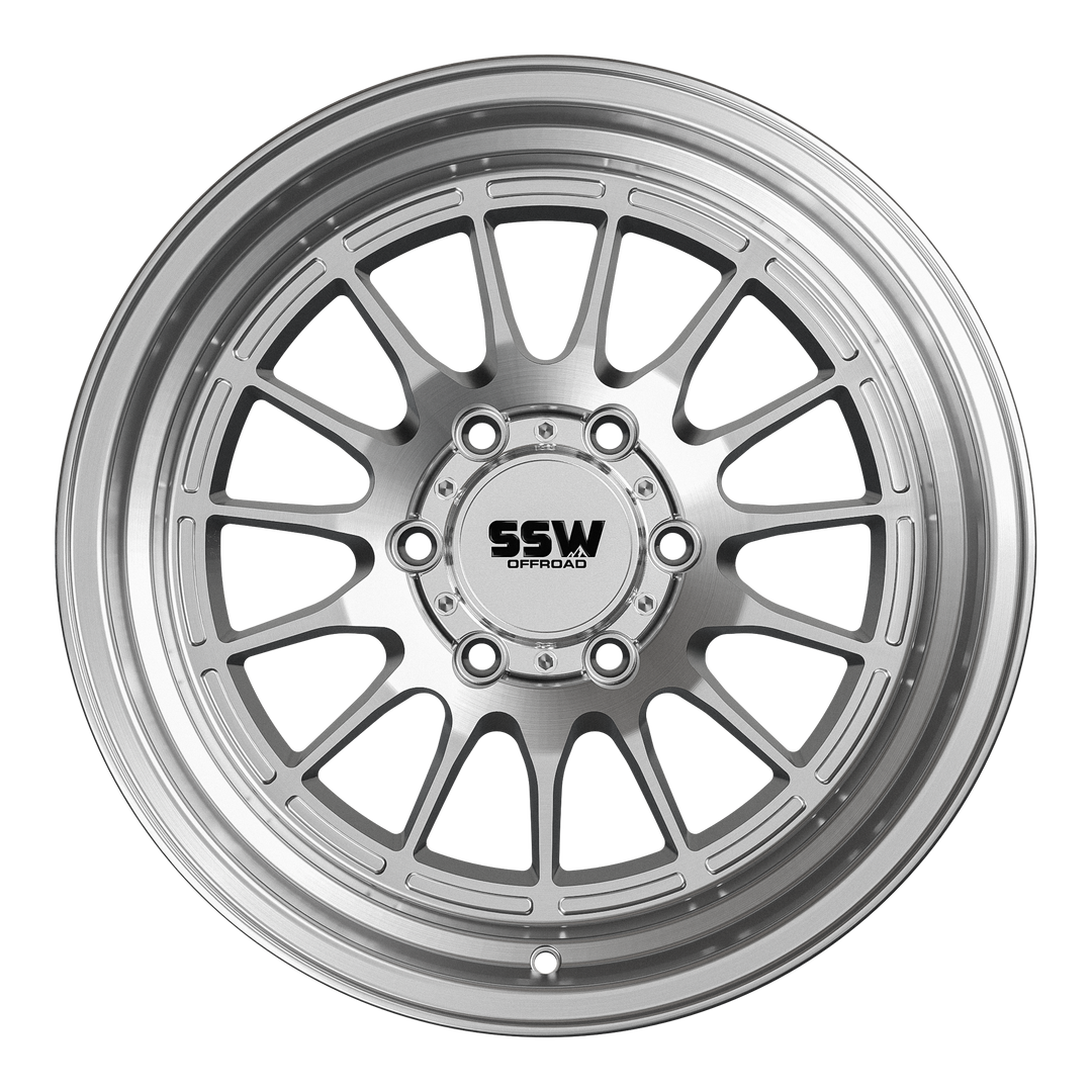 DAKAR / MACHINED SILVER / 17X9.0 +0