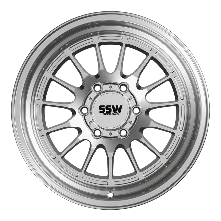DAKAR | MACHINED SILVER | 17X9.0 | -25
