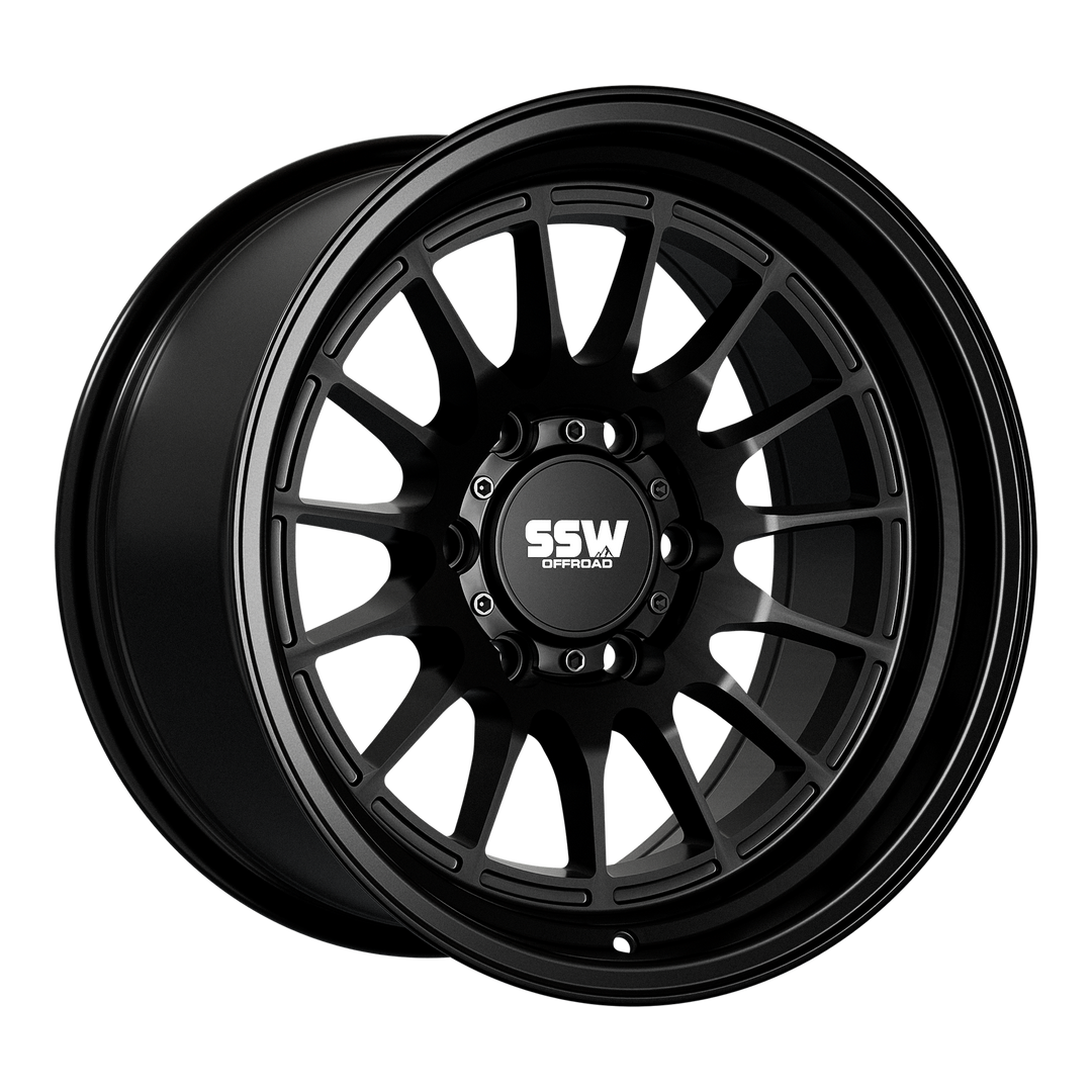 DAKAR / MATTE BLACK / 17X9.0 +0