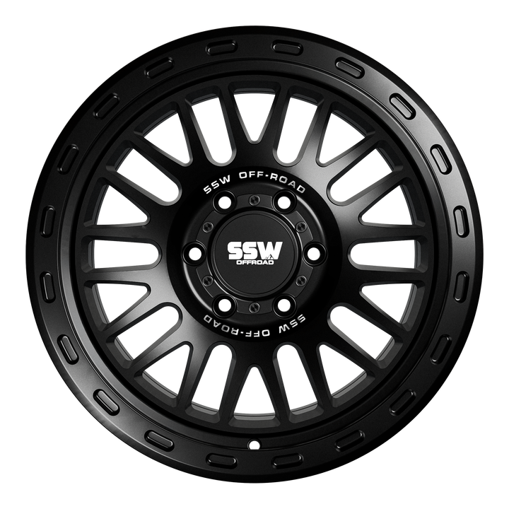 GRIFFON | MATTE BLACK | 17X9.0 | -25