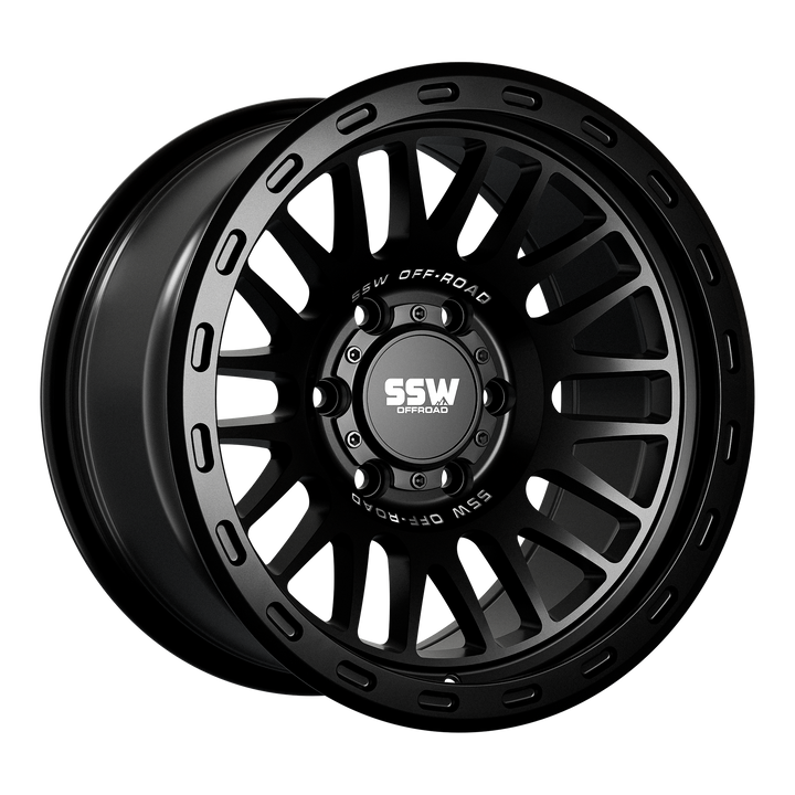 GRIFFON | MATTE BLACK | 17X9.0 | -25