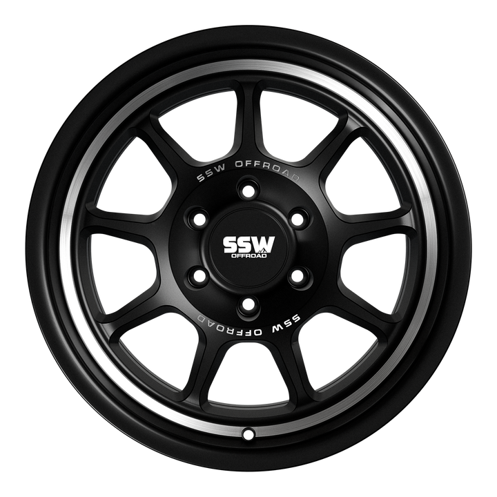 NOVA / MATTE BLACK / 17X9.0 -25