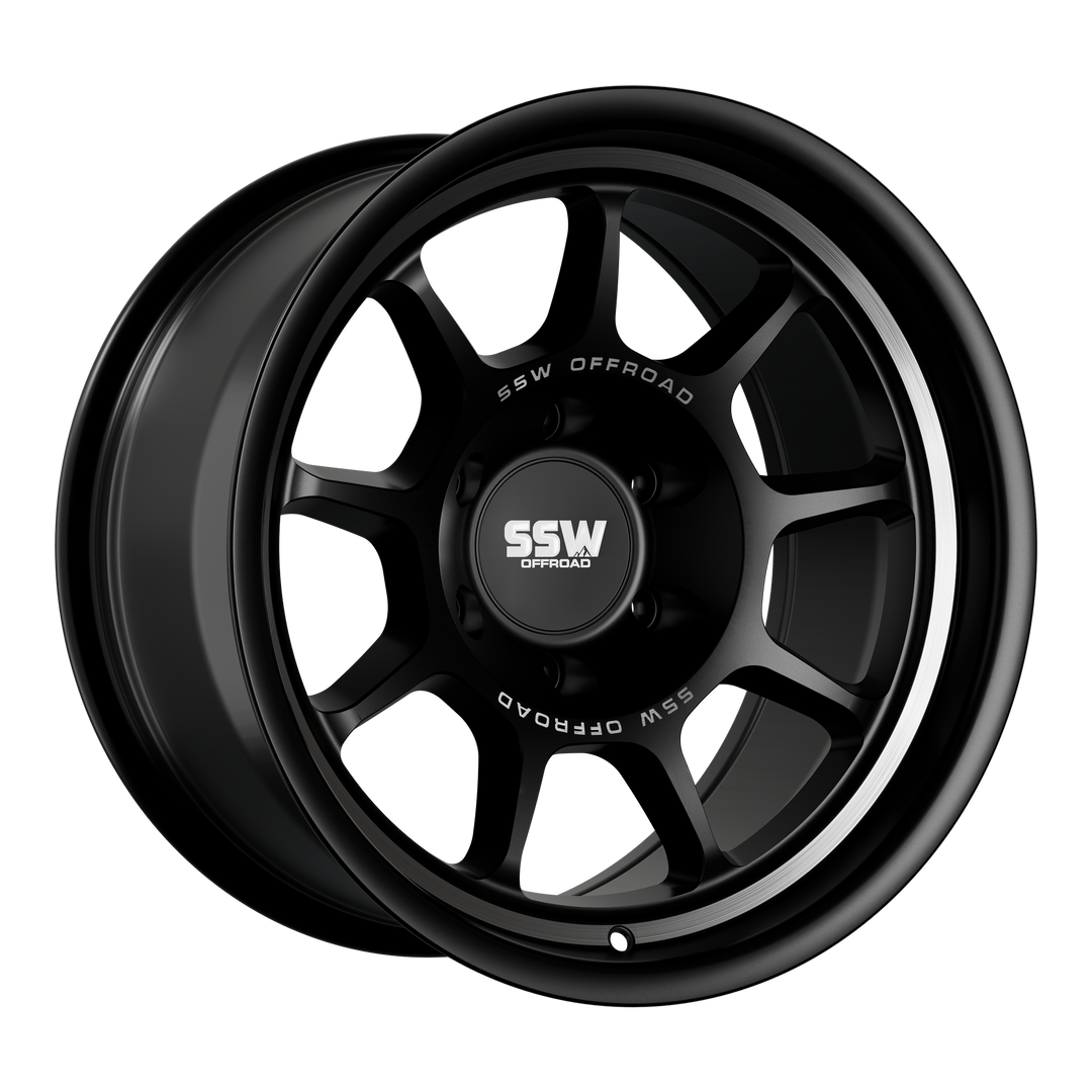 NOVA / MATTE BLACK / 17X9.0 -25