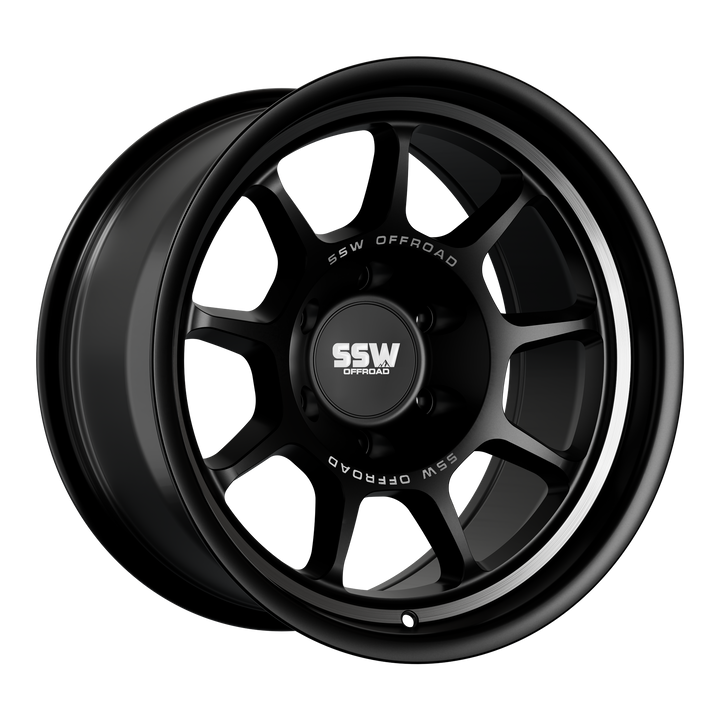 NOVA / MATTE BLACK / 17X9.0 -25