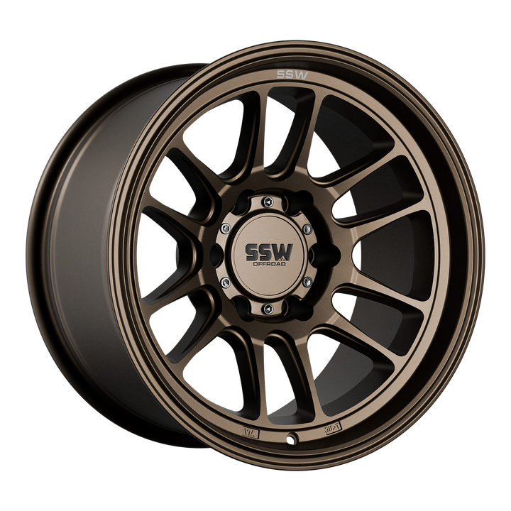 RAPTOR | MATTE BRONZE | 17X9.0 |-12