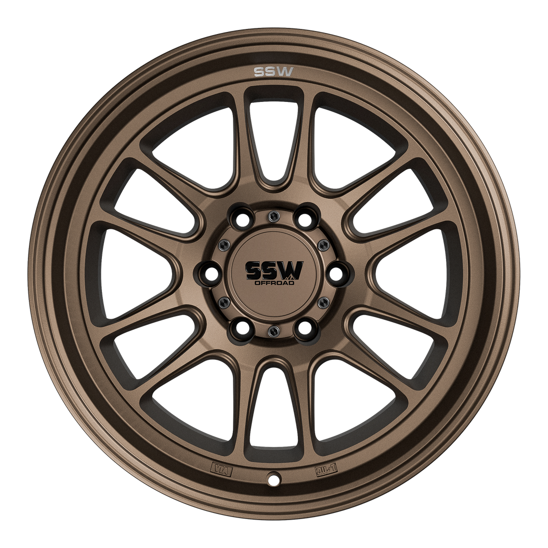 RAPTOR | MATTE BRONZE | 17X9.0 |-12