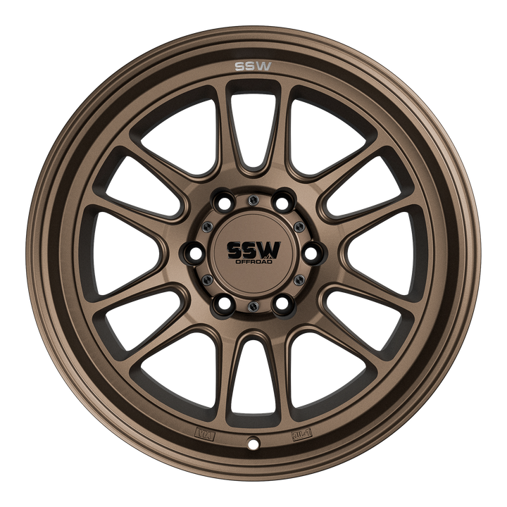 RAPTOR | MATTE BRONZE | 17X9.0 |-12