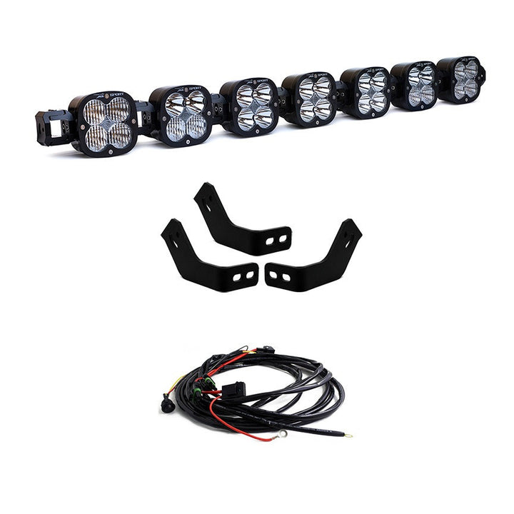 7XL Linkable Roof Light Bar Kit For Prinsu Rack Fits 2005-2023 Toyota Tacoma