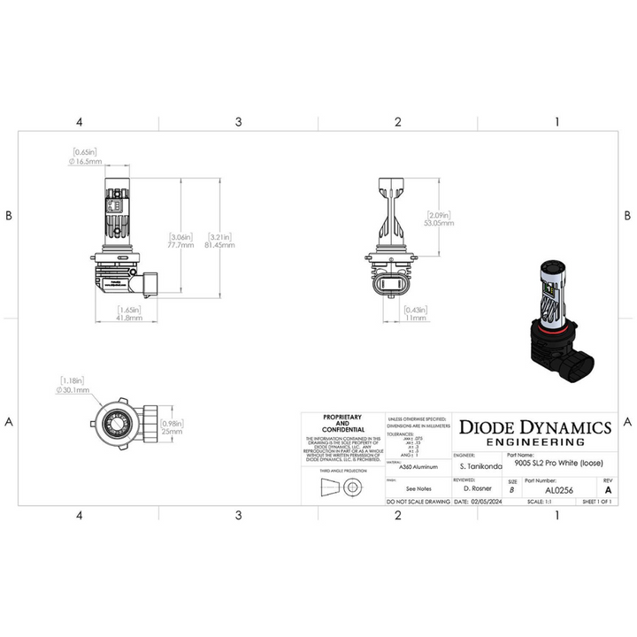 9005 SL2 Pro LED Bulbs [Pair]