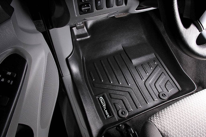 SmartCoverage™ Custom Fit Floor Liners fits 2005-2011 Toyota Tacoma Double Cab (Automatic Transmission)