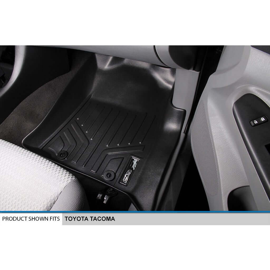 SmartCoverage™ Custom Fit Floor Liners fits 2012-2015 Toyota Tacoma Double Cab