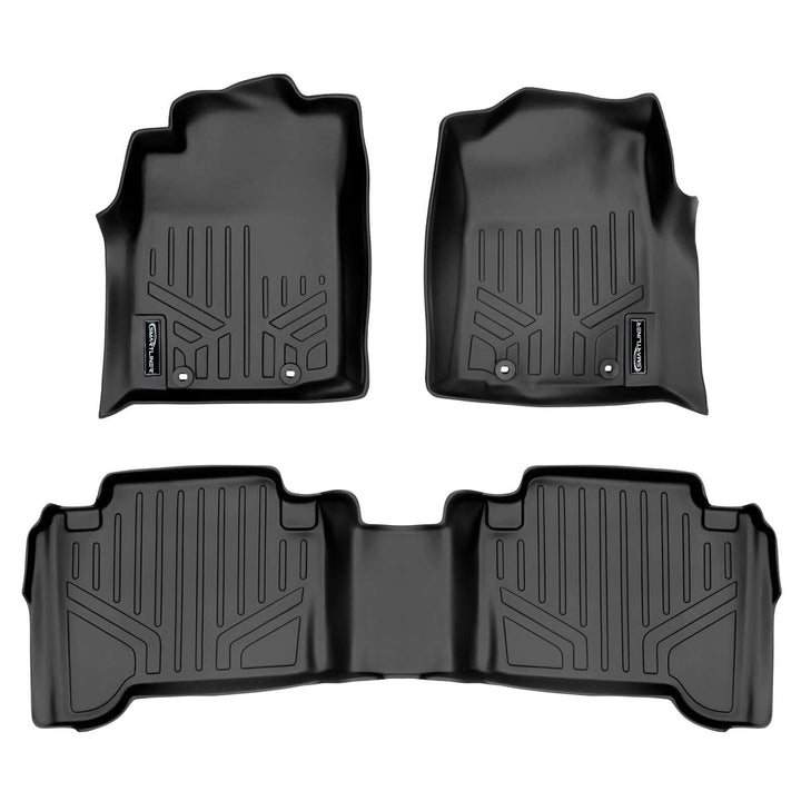 SmartCoverage™ Custom Fit Floor Liners fits 2012-2015 Toyota Tacoma Double Cab