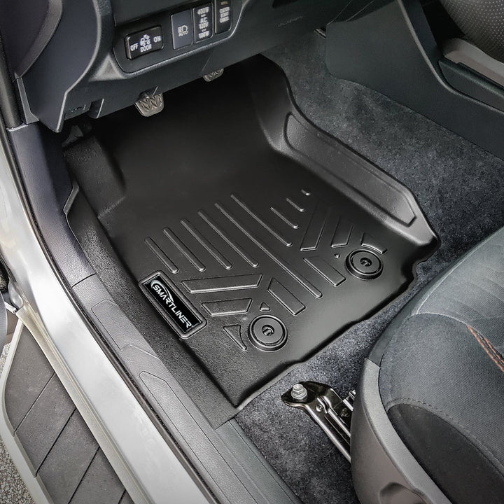 SmartCoverage™ Custom Fit Floor Liners fits 2018-2023 Toyota Tacoma Double Cab (Manual Transmission)