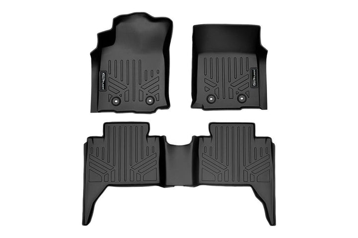 SmartCoverage™ Custom Fit Floor Liners fits 2018-2023 Toyota Tacoma Double Cab (Manual Transmission)