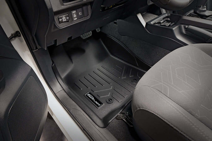 SmartCoverage™ Custom Fit Floor Liners fits 2018-2023 Toyota Tacoma Double Cab (Automatic Transmission)