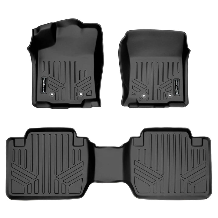 SmartCoverage™ Custom Fit Floor Liners fits 2018-2023 Toyota Tacoma Access Cab (Automatic Transmission)
