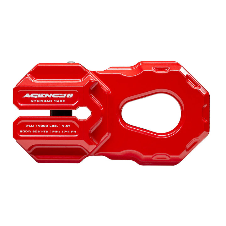 Agency 6 Billet Winch Shackle